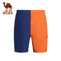 Camel/小骆驼童装春夏季男童速干短裤撞色拼接儿童户外休闲沙滩裤