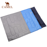 CAMEL骆驼户外睡袋 露营野营耐潮防寒保暖便携双人睡袋