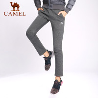 CAMEL骆驼户外 情侣款防风保暖男女款针织运动裤