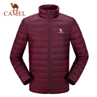 【清仓】CAMEL骆驼户外羽绒服秋冬新款男立领保暖轻薄运动羽绒服外套