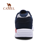 CAMEL骆驼户外 男款运动反绒牛皮轻便透气舒适跑步鞋越野跑鞋