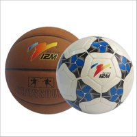 正品包邮12M手缝足球篮球组合专业比赛5号足球牛皮篮球超纤篮球