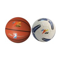 12M高级PU篮球组合3#PVC机缝足球