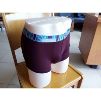 尤文图斯明筋素色男士平角裤男式内裤整盒装