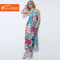 凯迪龙2015泳衣钢托聚拢女比基尼长裙三件套温泉沙滩装15641