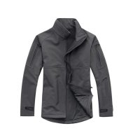 CQB 户外抓绒软壳冲锋衣 男 正品防水冲锋衣 春季作训外套 登山服