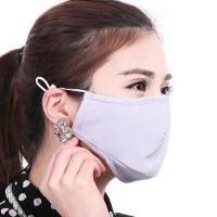 呼吸卫士 灰色口罩 防pm2.5尘雾霾防护口罩 100%桑蚕丝呼吸卫士真丝时尚口罩 女[渤海源特约经销]