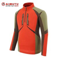 AIMUTU艾牧途正品夏秋新款韩国户外情侣款男女户外T恤速干衣长袖1117