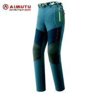 AIMUTU艾牧途 正品夏秋新款透气弹力户外登山长裤男款速干裤1183