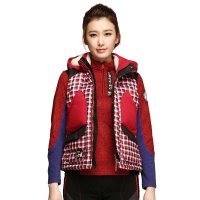 AIMUTU韩国户外冬装新品羽绒服马夹鸭绒填充保暖女短款加厚马甲