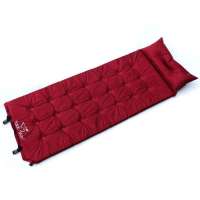 自游人Trackman充气垫户外加宽加厚单人帐篷垫防潮垫子充气床垫地席野餐毯 红色 193*69*3.8