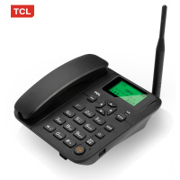 TCL GF100插卡无线电话机办公家用移动联通电信铁通SIM手机卡座机 移动铁通版 黑色