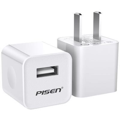 品胜(PISEN)手机充电器1A苹果充电头iPhone8Plus七i7充头7p6splus5安卓小米华为oppo通用白色