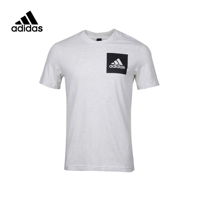 adidas阿迪达斯 男女运动休闲针织短袖T恤S98730图片