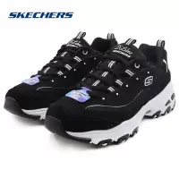 Skechers斯凯奇女鞋2020新款运动鞋厚底休闲鞋熊猫鞋跑步鞋13148