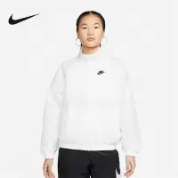 NIKE耐克梭织夹克2022秋季新款运动服休闲外套女DM6186-100