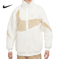 Nike耐克男装冬季大勾仿羊羔绒人造皮草仿貂绒保暖外套FB7664-133