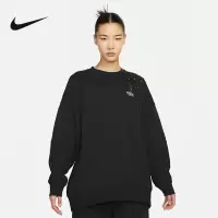 nike耐克2022年新款女子运动休闲舒适户外针织套头衫FB1918-010