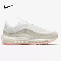 耐克Nike Air Max 97 白粉女低帮经典气垫休闲鞋CT1904-100
