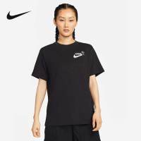 NIKE耐克女短袖T恤2022新款户外运动休闲训练圆领上衣DR9003-010