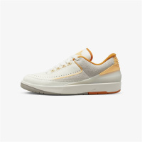 耐克男鞋Air Jordan 2 Low AJ2灰白橙低帮板鞋篮球鞋DV9956-118