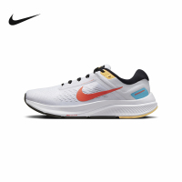 Nike耐克女款AIR ZOOM STRUCTURE 缓震透气公路跑步鞋DA8570-107