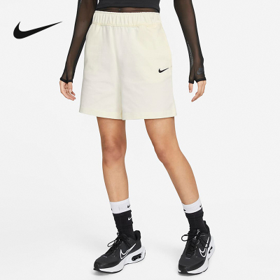 Nike耐克短裤女子2023夏季新款梭织透气运动五分裤中裤DM6729-133