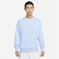 Nike耐克卫衣男子2023春季新款加绒休闲小标刺绣上衣BV2663-479