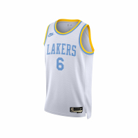 Nike耐克洛杉矶湖人队 DRI-FIT NBA JERSEY 男子球衣DO9448-101