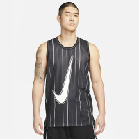 Nike耐克条纹背心男2023夏季新款篮球运动服无袖T恤衫DX0436-010