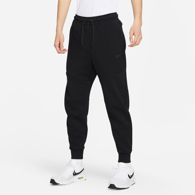 Nike耐克男子针织长裤TECH FLEECE宽松运动休闲裤卫裤DX0582-010