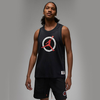 NIKE耐克JORDAN男子背心篮球运动训练透气无袖T恤球衣DX9729-045
