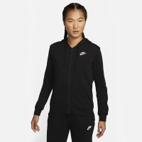 Nike耐克2023春季新款女子运动服加绒保暖连帽外套夹克DQ5472-010