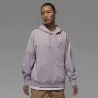 Nike耐克Jordan女子针织连帽衫秋季新款休闲卫衣加绒DQ4604-576