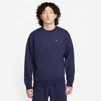 耐克男子卫衣NIKE SOLO SWOOSH宽松加绒圆领针织套头衫DX1362-410