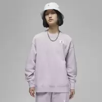 Nike耐克女子上衣宽松圆领加绒卫衣针织运动套头打底衫DQ4600-576