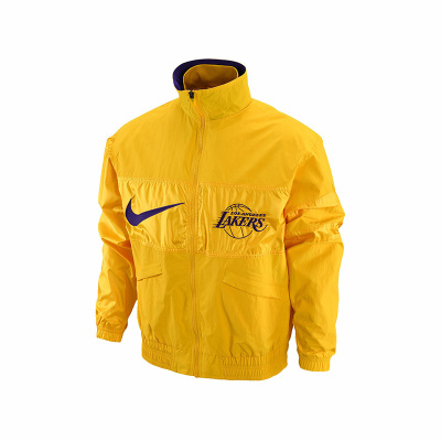 Nike耐克洛杉矶湖人队NBA男轻便型夹克春新款外套宽松DR9192-728