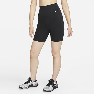 Nike耐克DRI-FIT ONE 女子高腰骑行短裤紧身裤休闲弹性DV9023-010