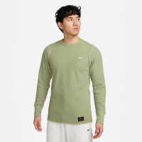 Nike耐克男子卫衣运动休闲圆领套头衫华夫格长袖T恤DX0895-386