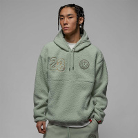 NIKE耐克Jordan男子卫衣春季新款羊羔绒保暖连帽套头衫FB1451-343