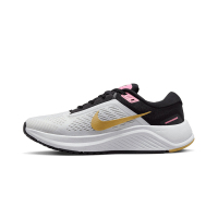 Nike Zoom Structure 24 减震防滑耐磨 低帮 跑步鞋 女款 白金 DA8570-106