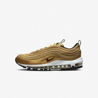 Nike Air Max 97 Gold Bullet金子弹低帮 跑步鞋 女款 金色 2023版 DQ9131-700