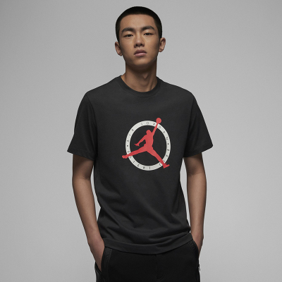 NIKE(耐克)Jordan Logo印花透气圆领短袖T恤 男款