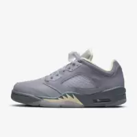 Jordan Air Jordan 5 Low复古篮球鞋 女款 蓝灰色 FJ4563-500