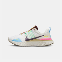 Nike React Infinity Run Flyknit 3 减震防滑低帮跑步鞋男款白蓝FJ7068-120