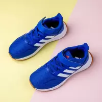[BP幼童]adidas neo Runfalcon 防滑耐磨蓝白儿童鞋FW5139