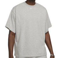 Nike Solo Swoosh 纯色厚实短袖T恤 男款 调色暗灰 FB7866-063