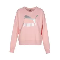 PUMA运动休闲Logo圆领套头衫卫衣 女款 粉色2PU53527666