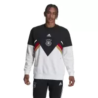 ADIDAS DFB ICON CR SWT足球系列冬男卫衣黑色HF4064