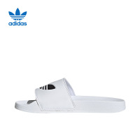 adidas originals Adilette Lite 白黑拖鞋男鞋女鞋潮流时尚运动凉拖一字拖 FU8297